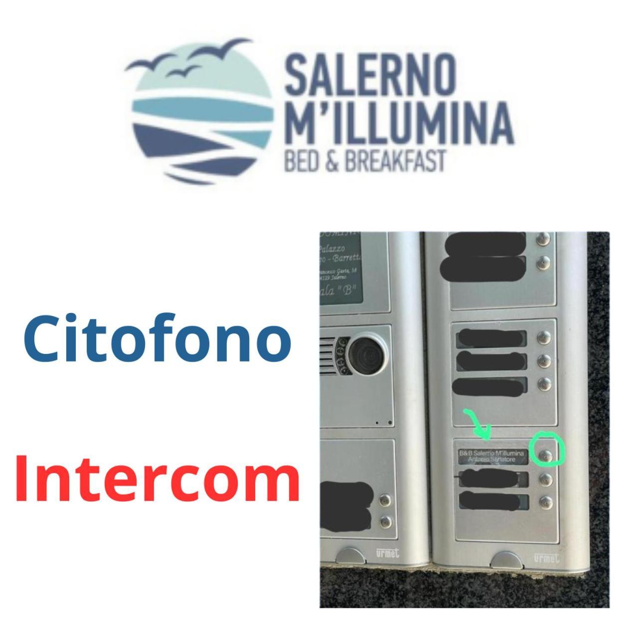 Bed and Breakfast Salerno M'Illumina Экстерьер фото
